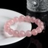 Zenith Crystals | Madagascar Rose Quartz Bracelet