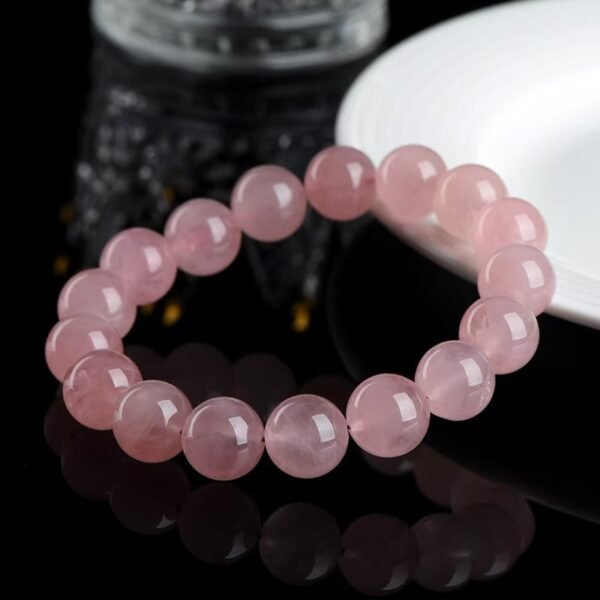 f68548eb91e0fe7f760ee4a5a991b92 Zenith Crystals | Madagascar Rose Quartz Bracelet