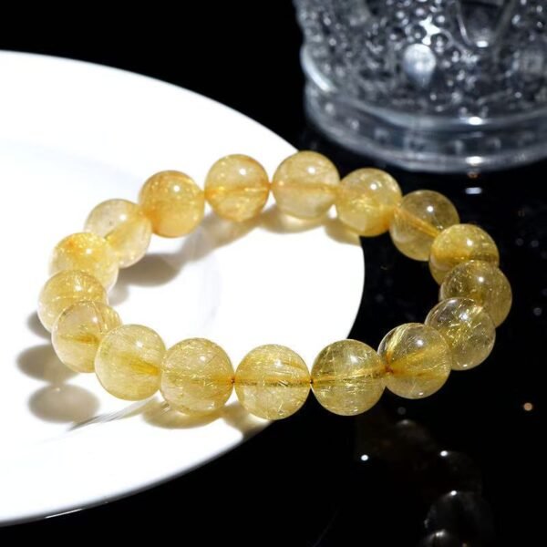 微信图片_20250325212652 Zenith Crystals | Golden Rutilated Quartz Bracelet